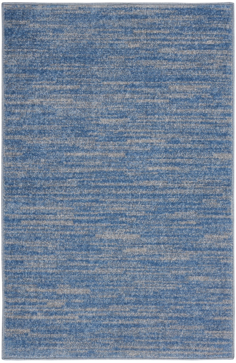Nourison Essentials Blue / Grey Outdoor Area Rug