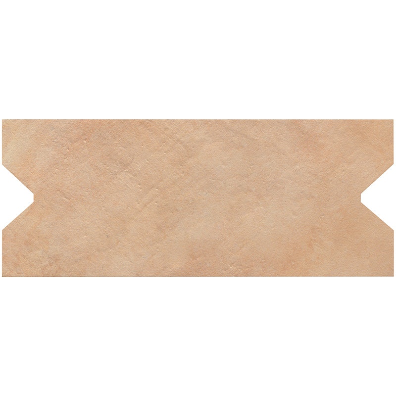 Umbria Cotto Porcelain Tile - Matte - 7" X 17.7" Losagna