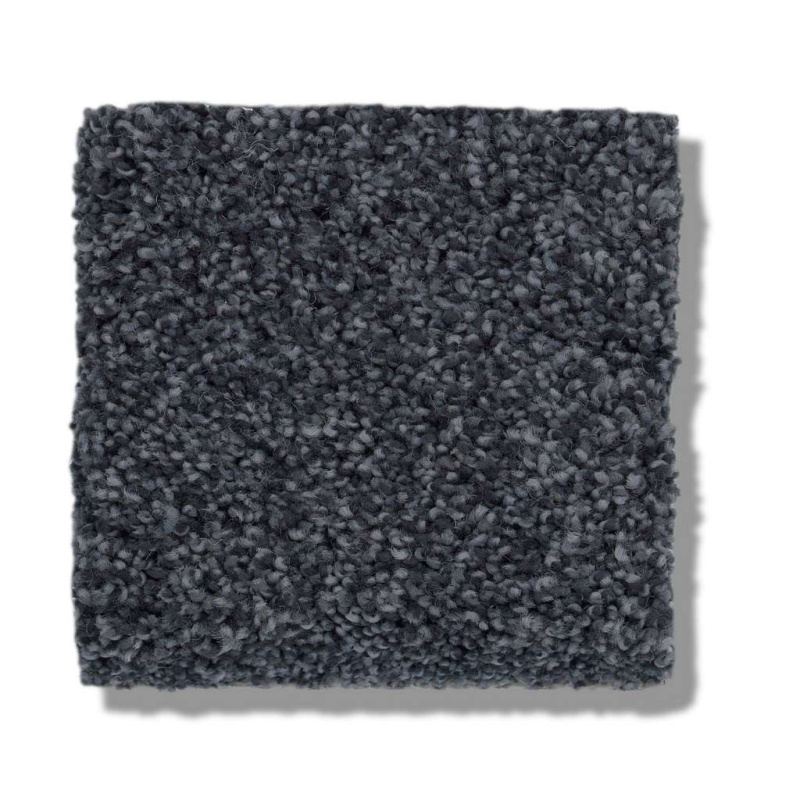 Caress By Shaw Cozy Harbor II Deep Sea Nylon Carpet - Textured