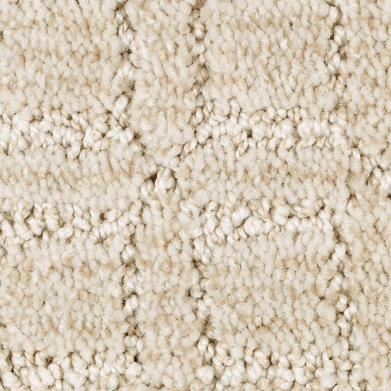 Refined Interest Harmony Tan Polyester Carpet - Pattern