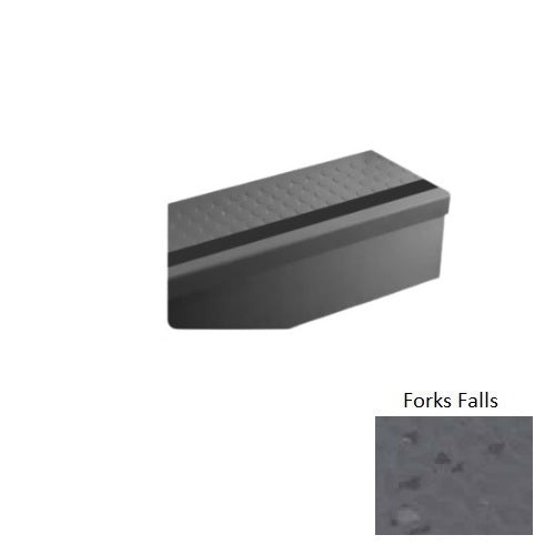 Johnsonite Forks Falls Raised Round Rubber Moulding / Trim