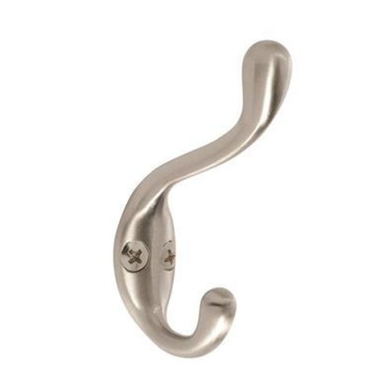 Medium Classic Zinc Single Prong Decorative Hook