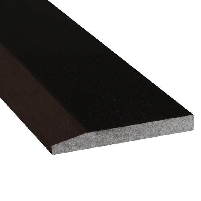 Premium Black Granite Threshold - 4" X 36" Single Hollywood - Polished