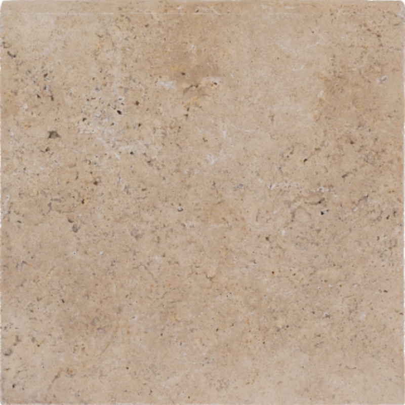 Extra Light Travertine Bullnose Coping - Brushed