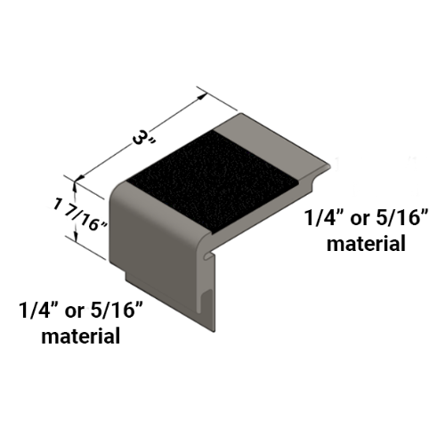 Johnsonite Moon Rock Vinyl Moulding / Trim