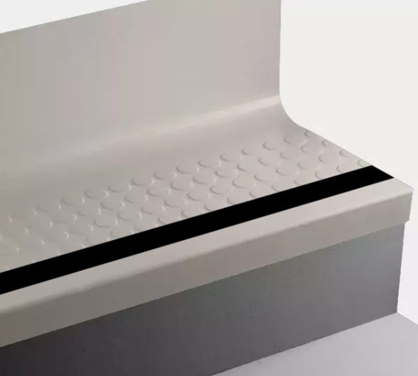 Johnsonite Macadamia Raised Round Rubber Moulding / Trim