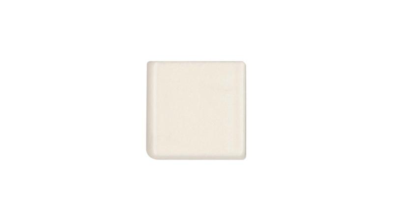 Traditions Biscuit Ceramic Wall Trim 2" x 2" Bullnose Corner