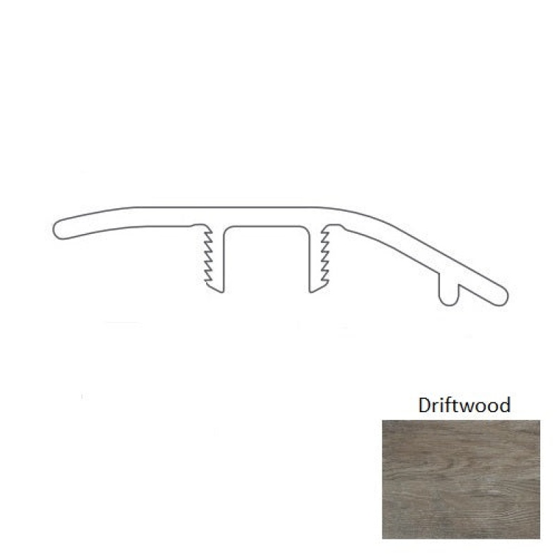 Adura Rigid Plank Dockside Driftwood 94" Reducer