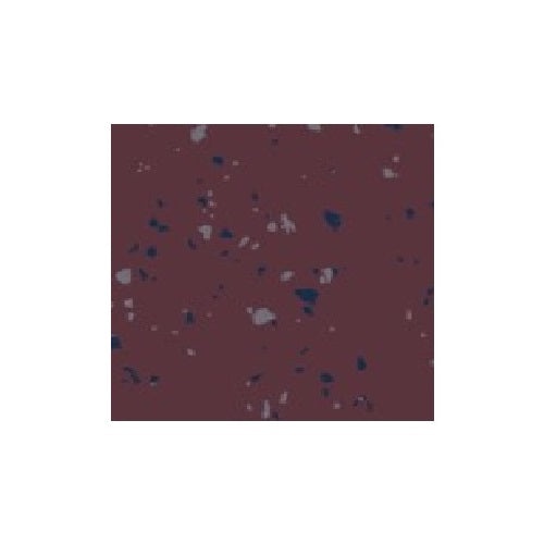 Tuflex Force Plum Pudding With Delft Pansy & Medium Gray Rubber Square Tile - Smooth - 27" X 27"