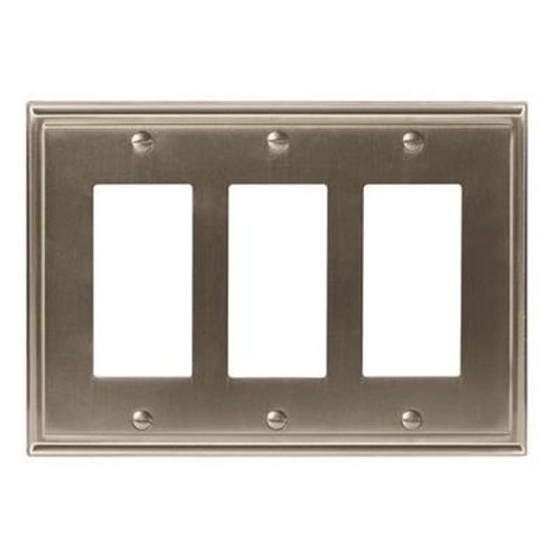 Mulholland 3 Rocker Decorator Switch Wall Plate