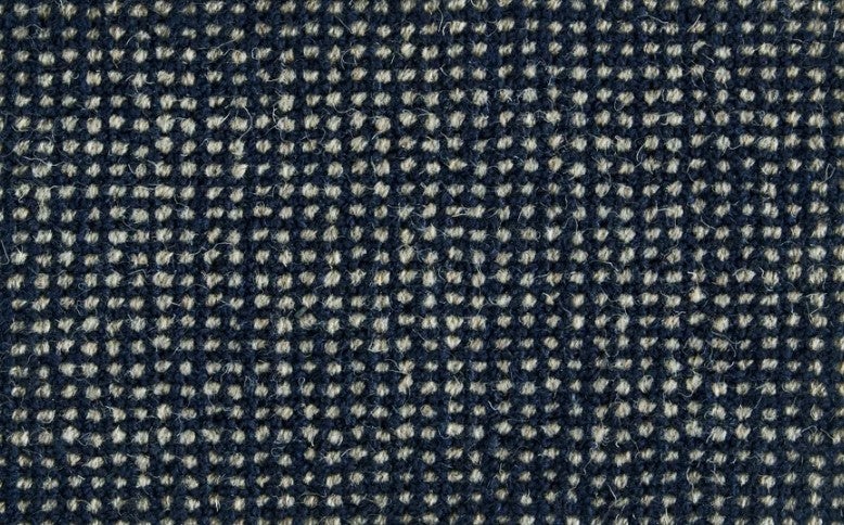 Clearance Sale! Antrim Sundara Vintage Navy Wool Blend Carpet - Textured