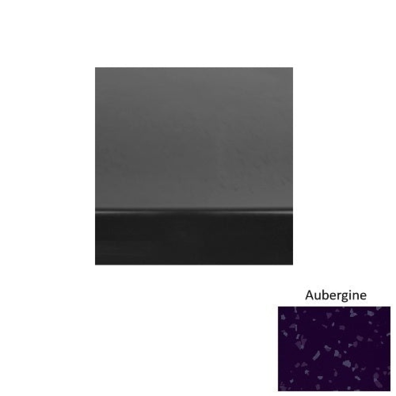 Roppe Symmetry Aubergine Rubber Stair Tread with Kevlar