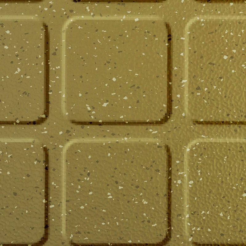 Johnsonite Old York Raised Square Color Splash Speckled Rubber Tile - Textured - 24" X 24"