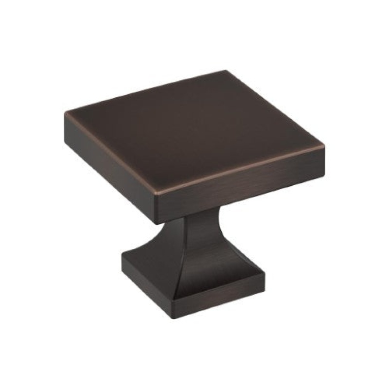 Pedestal Zinc Cabinet Knob - Oil Rubbed Bronze - 1 1/16" (27 Mm) Length