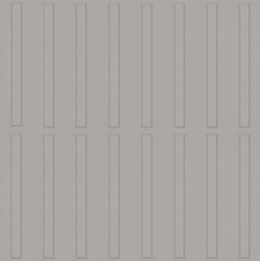 Johnsonite Silver Grey Rubber Tactile Guide Tile