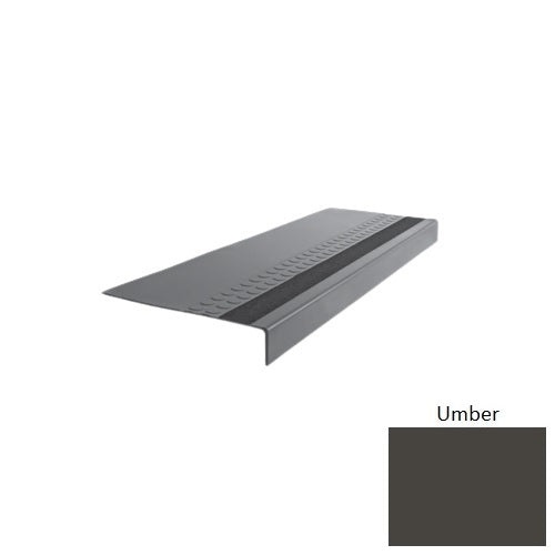 Flextones Umber Rubber Stair Tread 12" x 72"