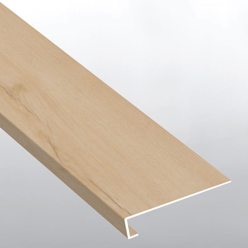 Laurel Reserve Fallonton Luxury Vinyl Moulding / Trim - 12" X 47.25" Stair Tread Eased Edge Wrapped - Low Gloss