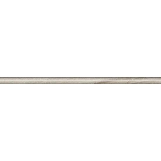 Impresa Light Gray Ceramic Wall Trim - 1/2" X 12" Jolly - Matte