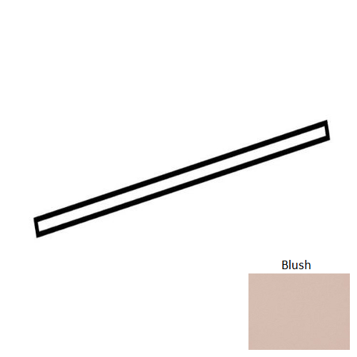 Stencil Blush Ceramic Wall Trim - 1/2" x 1/2" Jolly - Matte