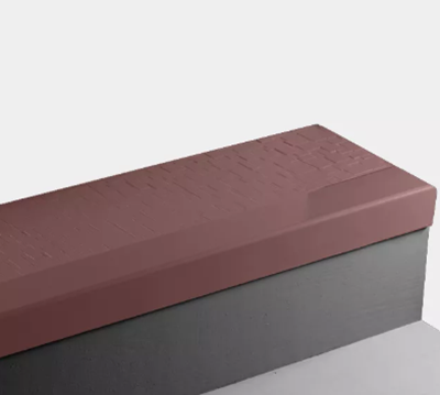 Johnsonite Sailor Red Cubis Rubber Moulding / Trim