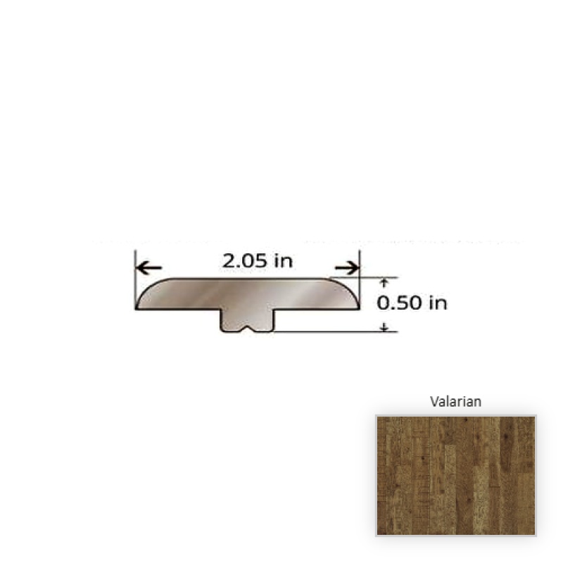 Organic 567 Oak Valarian Hardwood Moulding / Trim - 84.25" T Molding - Nu Oil