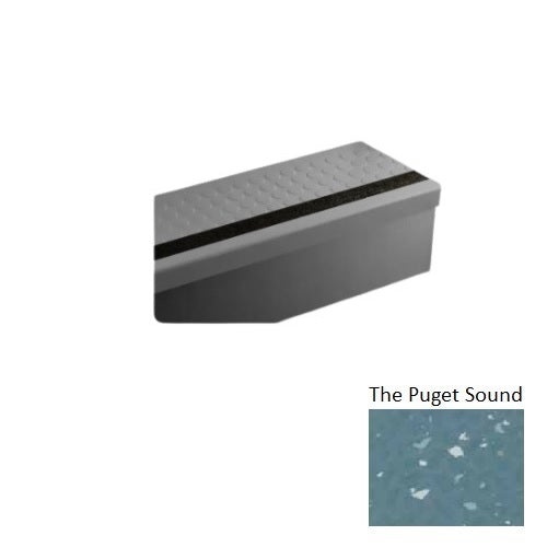 Raised Round Rubber Moulding / Trim Stair Tread