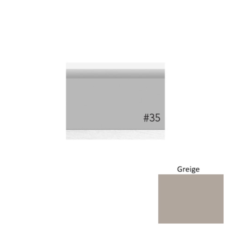 Pinnacle Plus #35 Sleek Greige Rubber Coil Wall Base - 4 9/16" X 60 Ft
