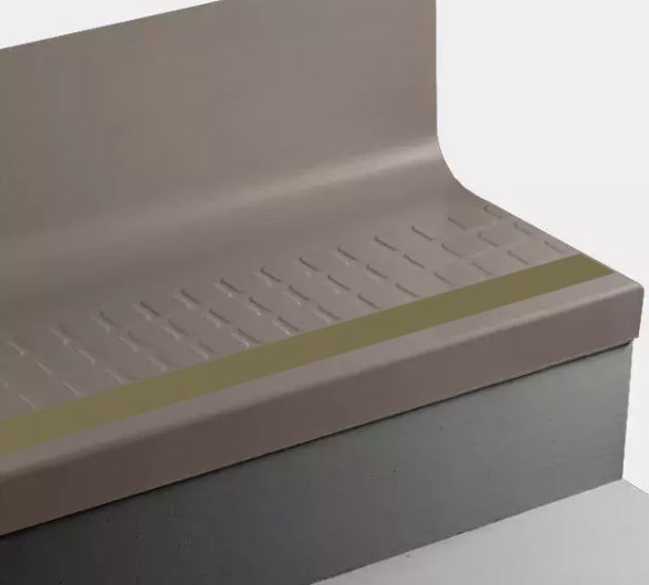 Johnsonite Saddlebrook Raised Square Rubber Moulding Trim