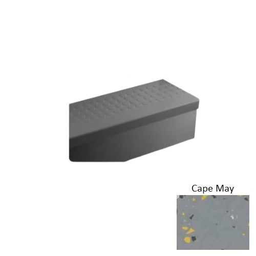 Raised Round Rubber Moulding / Trim Stair Tread
