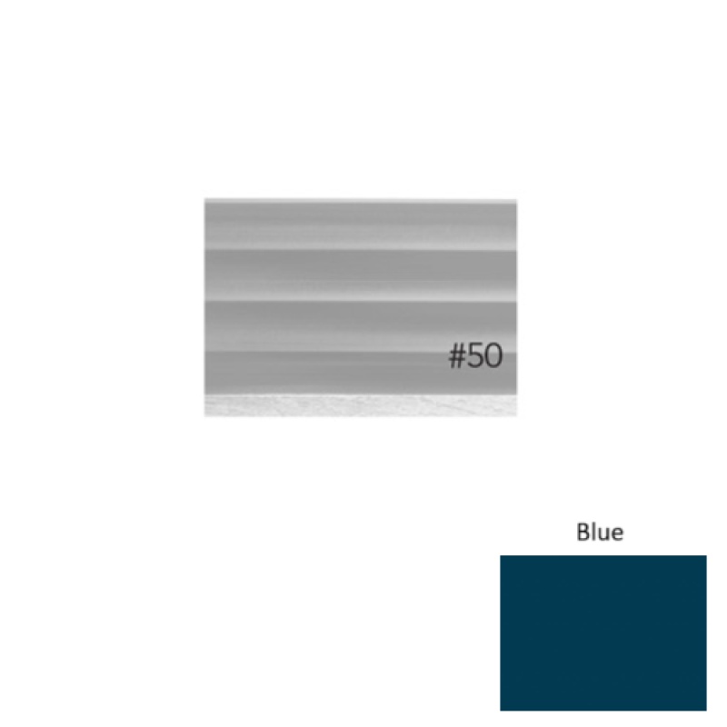 Pinnacle Plus #50 Impressions Blue Rubber Coil Wall Base - 4" X 60 Ft