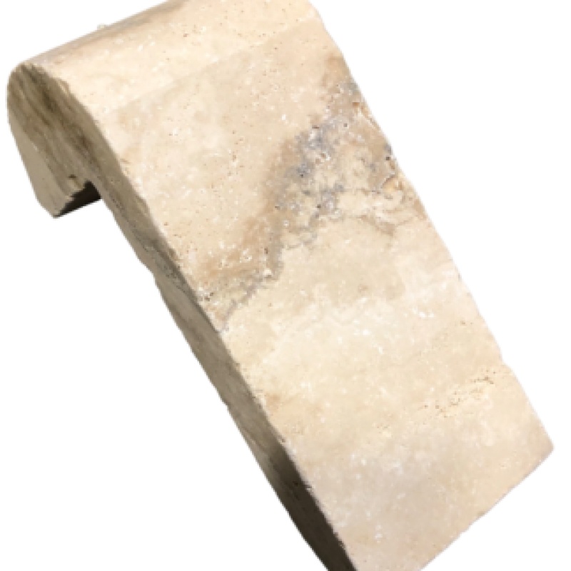 Tiramisu Travertine Remodeling Bullnose Coping