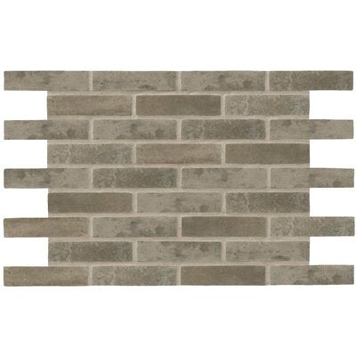 Capella Brickstone Taupe Porcelain Tile - Matte