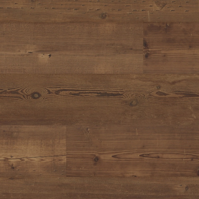 Loose Lay Antique Heart Pine Flexible Luxury Vinyl Tile - Polyurethane - 10" X 59"