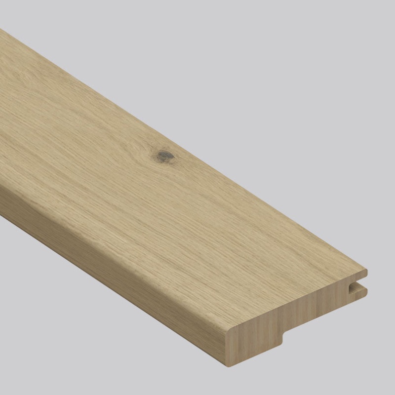 3" x 78" Brushed Eased Edge Flush Stairnose