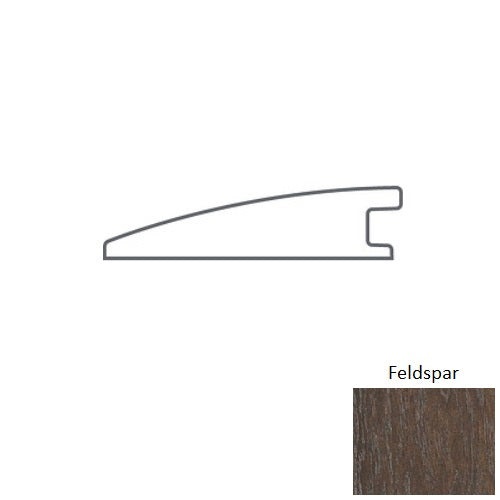 Feldspar Hardwood Moulding / Trim - 1.50" X 78" Flush Reducer - Hand Scraped