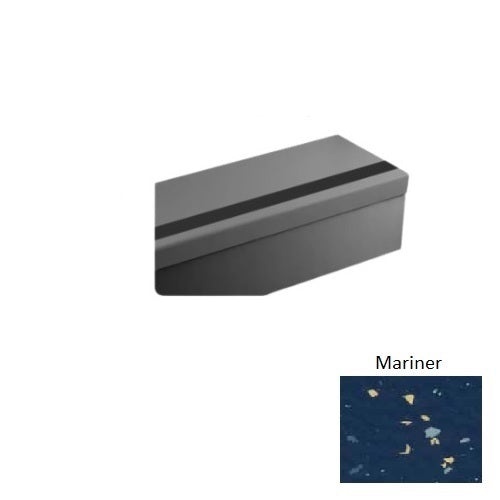 Johnsonite Mariner Hammered Extended Depth Rubber Moulding / Trim