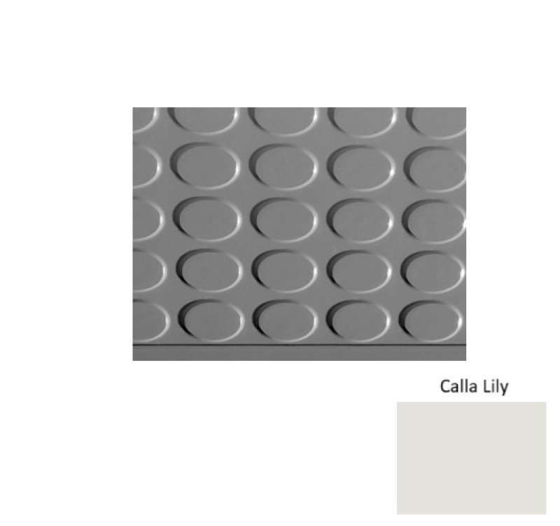 Solid 97 Calla Lily Vantage Raised Circular Stair Tread