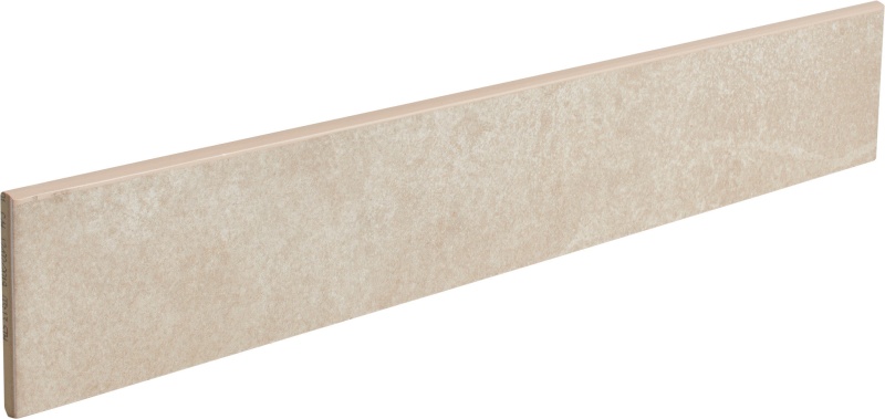 Monolith Beige Porcelain Bullnose Trim 3" x 18" Matte
