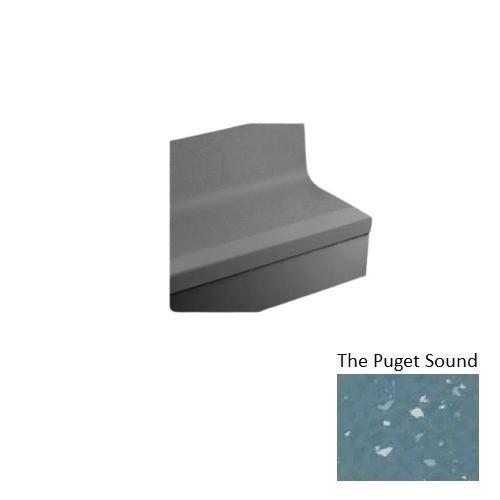 Johnsonite The Puget Sound Rice Paper Rubber Stair Tread