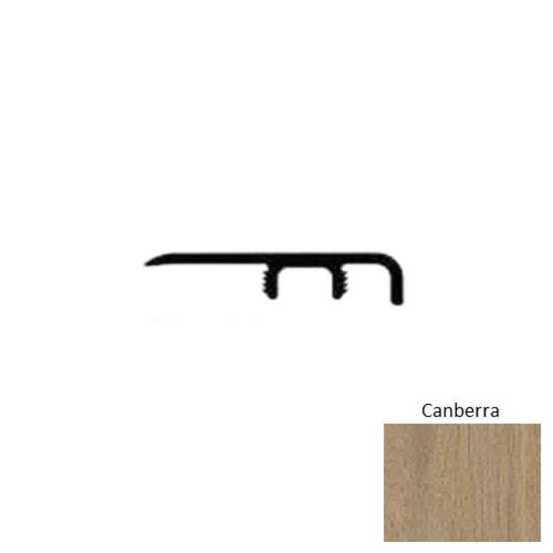 Lamdura Visions Canberra Laminate Wood Moulding / Trim - 94" End Cap - Embossed