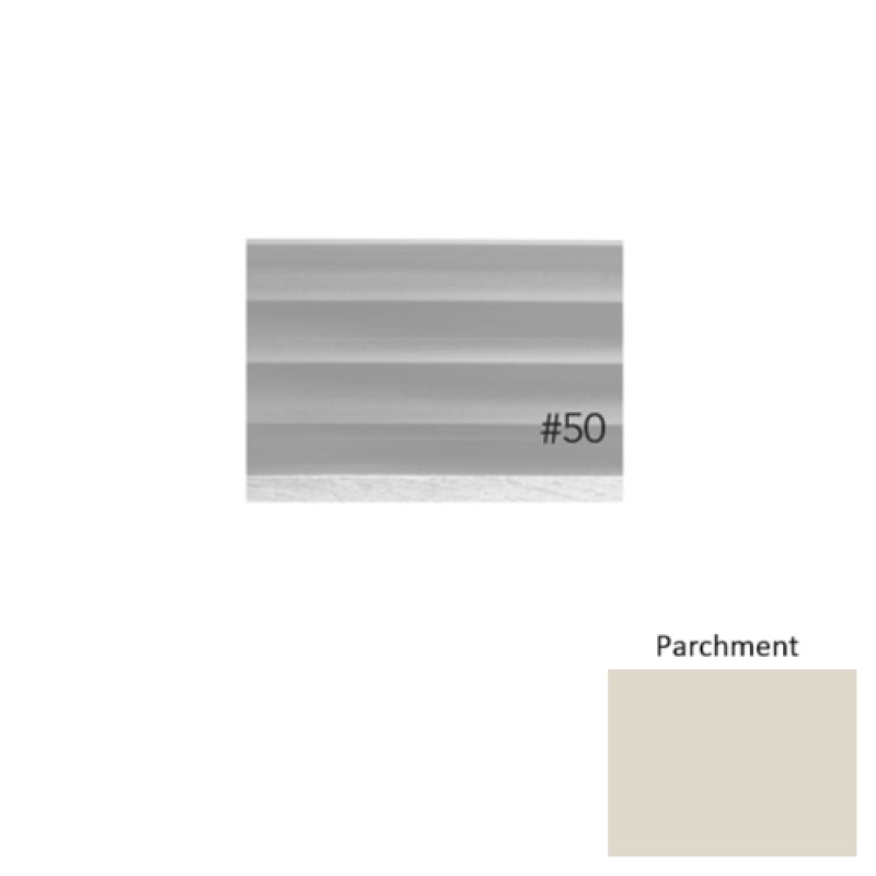 Pinnacle Plus #50 Impressions Parchment Rubber Coil Wall Base - 4" X 60 Ft