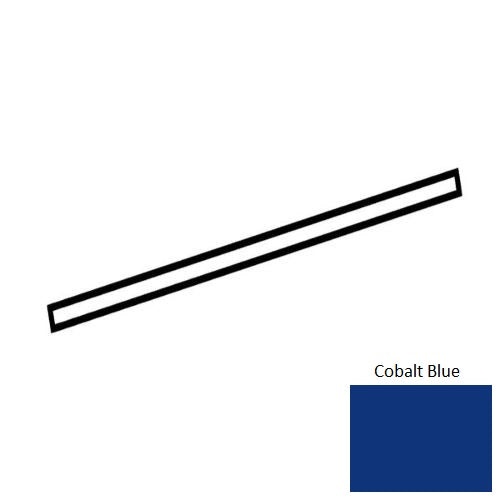 Color Wheel Classic Cobalt Blue Ceramic Wall Trim - 1/2" X 11 15/16" Jolly - Semi Gloss