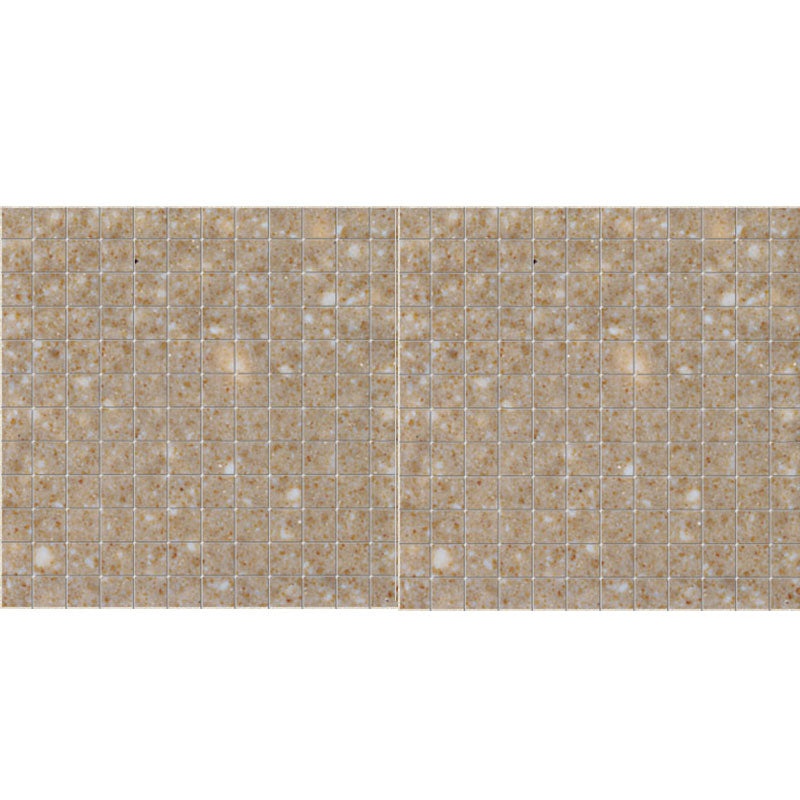 Unglazed Mosaics Cocoa Porcelain Mosaic - 1" X 1"
