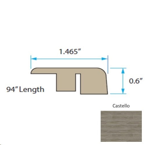 Kingston Castello Laminate Wood Moulding / Trim End Cap