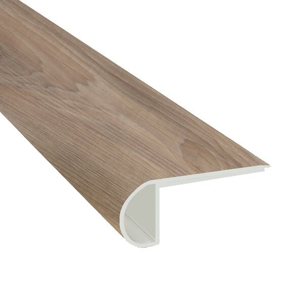 Everlife Lvt Highcliffe Greige Luxury Vinyl Moulding / Trim - 3" X 94" Flush Stair Nose - Prefinished
