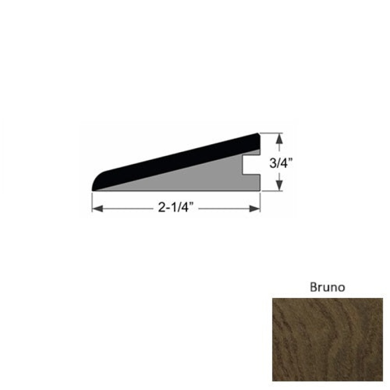 Verano Bruno Hardwood Moulding / Trim Ramp Reducer