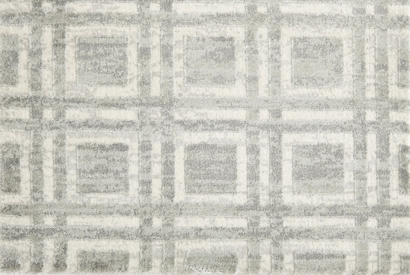 Clearance Sale! Vintage Vogue Iconic Mist Polypropylene & Polysilk Carpet - Pattern - 9'10" X 13'2" Dye Lot: B-11302024
