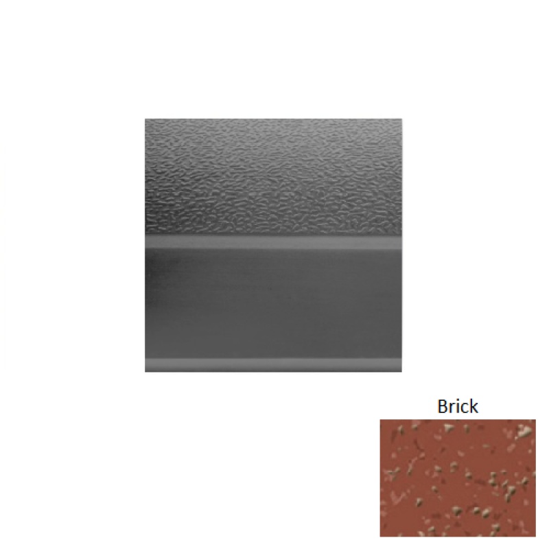 Renew 93 Brick Rubber (Sq) Stair Tread - Textured