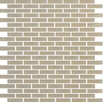 Vetro Solids Warm Beige Glass Mosaic