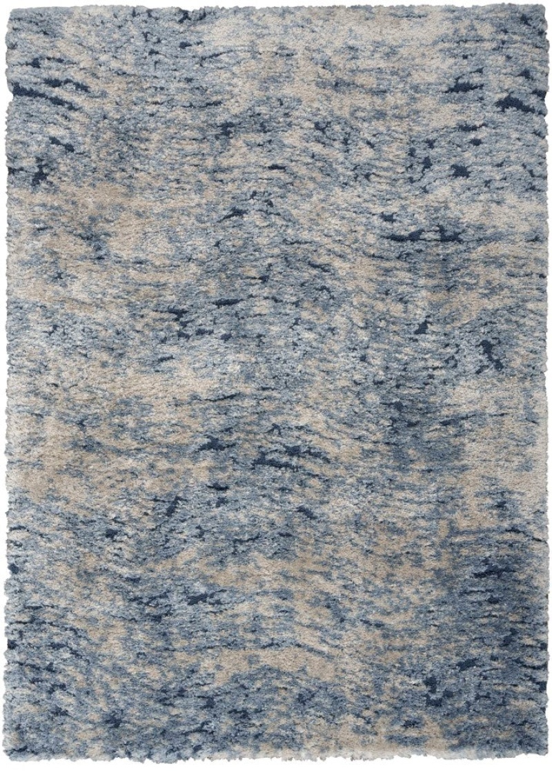 Dreamy Shag Light Blue Area Rug, 7 Ft X 9 Ft